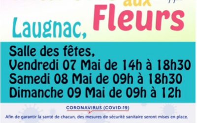 Marché aux fleurs du 07 au 09 mai 2021